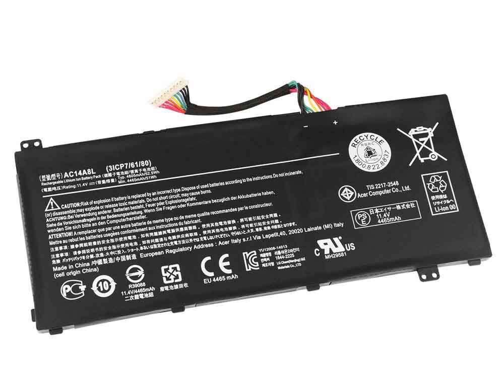 Original 4605mAh 52.5Wh Battery Acer Aspire V Nitro VN7-792G-71XH
