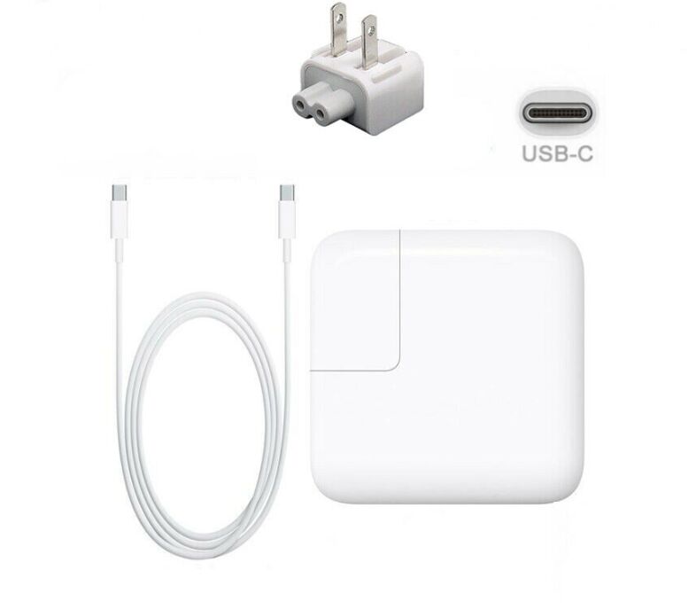 29W USB-C Power Adapter Apple MacBook 12 2017 FNYF2BZ/A + USB Cable