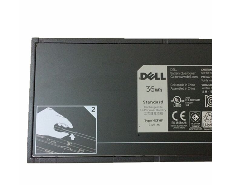 Original 2-Cell 36Wh Dell VJF0X Battery