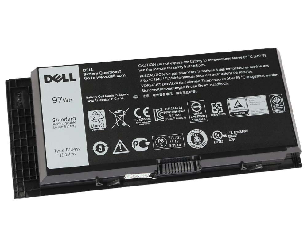 Original 9-Cell 97Wh Dell Precision M6800 P20E P20E001 Battery