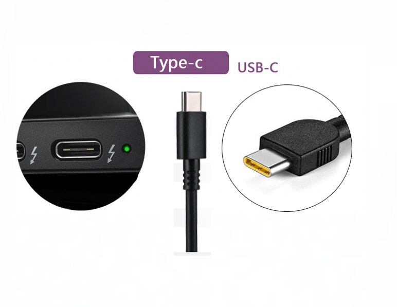 45W USB-C Lenovo 300e Windows 2nd Gen 81M9000KIV Power Adapter Charger