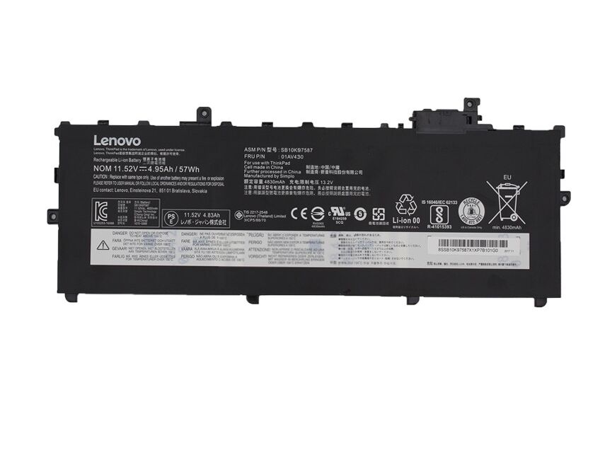 Replacement 57Wh Lenovo ThinkPad X1 Carbon 6th Gen 20KH0085CX Battery
