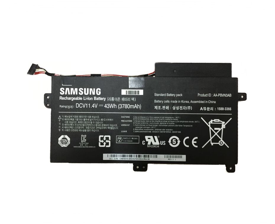 43Wh Samsung NT450R4E-X5MW NT450R5E-K14S NT450R5E-K1CB Battery