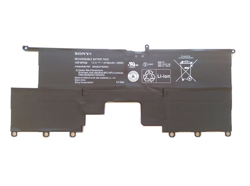 Original 36Wh 4740mAh Sony VGPBPS38 SVP1322F4EB SVP132A1CL Battery